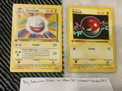 1999 1st (First) Edition Electabuzz Pokemon Card and More ! - Image 5