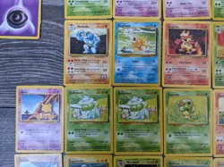 Pokemon TCG Base Set Bundle 57 Individual Cards 1999 Vintage WOTC - Image 5