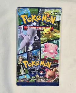 Pokemon GO Booster Pack Pokemon TCG New Factory Sealed English 10 Cards - Image 1