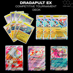 Pokemon TCG Dragapult EX Deck Competitive Tournament Ready | 62 Cards | NM - Image 1