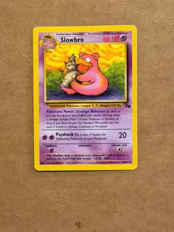 Vintage Pokemon Card - 1999 Fossil Slowbro 43/62 Uncommon Regular Unlimited - Image 1