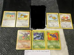 1999 1st (First) Edition Aerodactyl Pokemon Card and More ! - Image 1