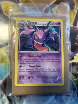 Pokemon Gengar TCG Reverse Holo Rare Card XY Breakthrough 60/162 MINT!! - Image 1