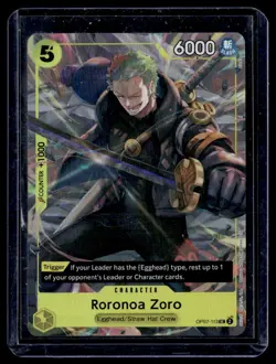 One Piece Promotion Cards #OP07-113 Roronoa Zoro (Illustration Box Vol.3) - Image 1