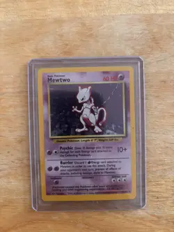 Mewtwo 10/102 Base Set Holo Rare Pokemon Card Nintendo Pokemon TCG - Image 2