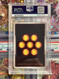 2022 DBS Card Game SS4 Gogeta, Triumphant Together BT18-019 SPR PSA 10 - Image 2