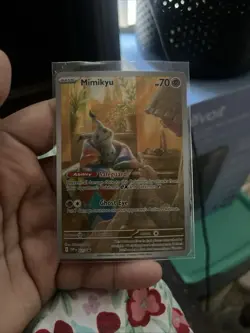 Pokemon Center Mimikyu Stamp Promo SVP075 Sealed Pokemon TCG Card - Image 1