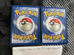1999 1st (First) Edition Hypno and Drowzee Pokemon Cards - Image 2
