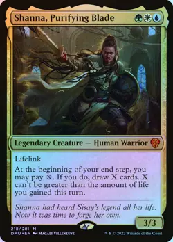 Shanna, Purifying Blade - Foil - MTG Cards Shop - Image 1
