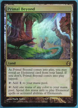 Primal Beyond FOIL Morningtide HEAVILY PLD Land Rare CARD (355413) ABUGames - Image 1