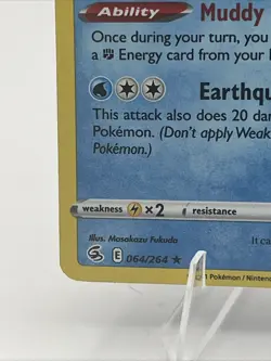 Swampert Holo Rare 064/264 - Fusion Strike - NM/M - Pokemon TCG - Holofoil Card - Image 2