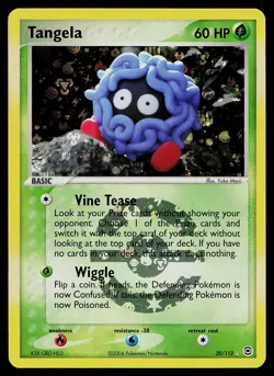 Pokemon Card - Tangela FireRed & LeafGreen 30/112 Rare Reverse Holo - Image 1
