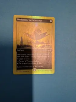 Monument to Endurance (First-Place Foil) Aetherdrift Foil - Image 1