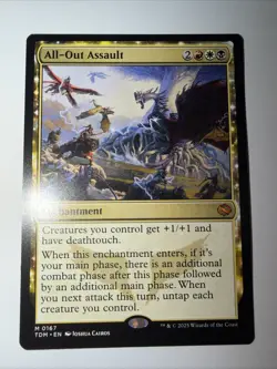 All-Out Assault - Tarkir: Dragonstorm - 167 - #Near Mint Magic the Gathering - Image 1