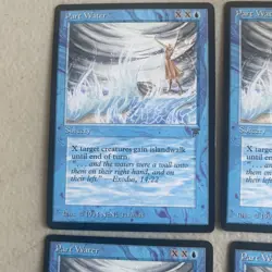 4x PART WATER SORCERY LEGENDS MTG MAGIC THE GATHERING NM / UNPLAYED playset - Image 2