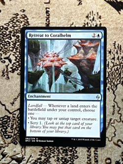 Retreat to Coralhelm - Battle for Zendikar - 82 - #Near Mint Magic the Gathering - Image 1
