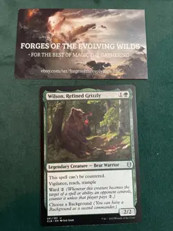 MTG - CLB - Commander Legends Baldur's Gate - Wilson, Refined Grizzly - Image 1