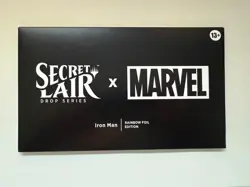 MtG Secret Lair Marvel Iron Man Foil New Sealed - Image 1