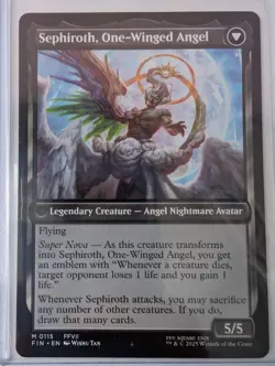 Sephiroth, Fabled Solider 0115 - MTG Final Fantasy - Image 2