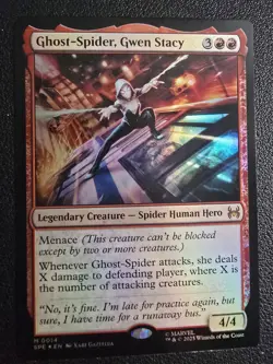 2025 Magic MTG Marvel's Spider-Man Ghost-Spider, Gwen Stacy Foil M0014 SPM - Image 1