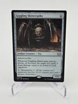 Giggling Skitterspike - 39 - NM - Commander: Duskmourn - MTG - Image 1