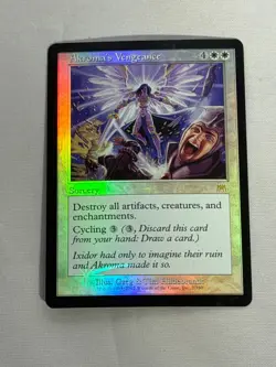 MTG FOIL Akroma's Vengeance Onslaught Magic the Gathering - Image 1