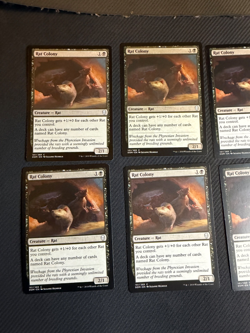 mtg RAT COLONY x8 Dominaria UNPLAYED Magic the gathering LP-NM - Image 3