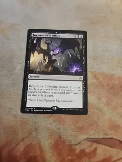 Torment Of Hailfire Hour Of Devastation MTG NM - Image 1