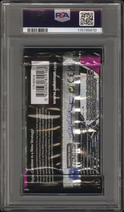 2021 Pokemon Fusion Strike GENESECT Booster Pack PSA 10 & REYNALDO LOPEZ Gold 9 - Image 2