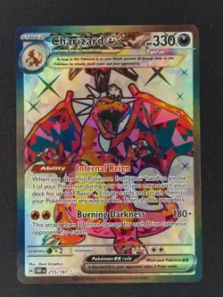 Charizard ex 215 Pokemon OBF Obsidian Flames 2023 NM 🔥🔥🔥 - Image 1