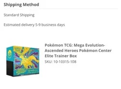 PRESALE Ascended Heroes Pokemon Center Exclusive ETB CONFIRMED PREORDER - Image 2