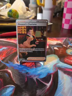 Giovanni's Charisma SV Scarlet & Violet 151 Pokemon 204/165 - Image 1