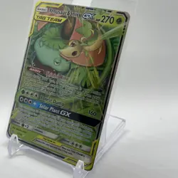 Pokemon TCG Venusaur & Snivy GX 1/236 Tag Team Cosmic Eclipse Near Mint (NM) - Image 4