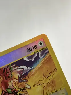Pokemon TCG Ho-Oh Skyridge 149/144 Reverse Holo Crystal E-Reader Near Mint 2003 - Image 3