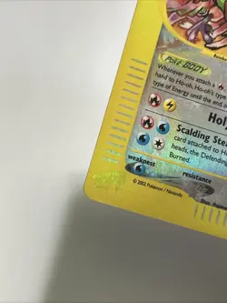 Pokemon TCG Ho-Oh Skyridge 149/144 Reverse Holo Crystal E-Reader Near Mint 2003 - Image 4