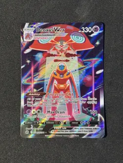 Pokemon TCG Deoxys VMAX GG45/GG70 Crown Zenith SHIPS NEXT DAY - Image 1