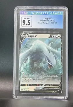 Pokemon Lugia V Silver Tempest #138/195 Ultra Rare Holofoil English CGC 9.5 - Image 1