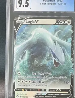 Pokemon Lugia V Silver Tempest #138/195 Ultra Rare Holofoil English CGC 9.5 - Image 5
