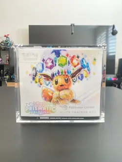Pokemon TCG Prismatic Evolutions Pokemon Center Elite Trainer Box ETB w/ case - Image 1