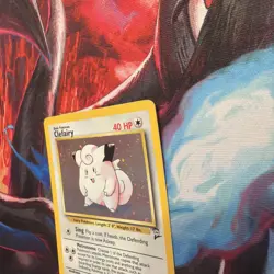 Pokemon TCG Clefairy 6/130 Base Set 2 Holo Vintage Rare - Image 5