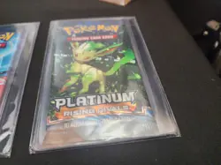 New Sealed Pokemon PLATINUM RISING RIVALS - 4 Booster Pack Art Set - Image 5