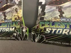Pokemon TCG: Sun & Moon Celestial Storm Booster Pack Lot (2) SEALED - Image 5