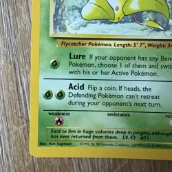 Pokemon TCG Victreebel 30/64 Jungle Set Non-Holo Rare, Unlimited LP - Image 5