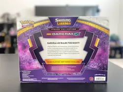 Pokemon Shiny Darkrai GX shining legends figure collection - Image 2