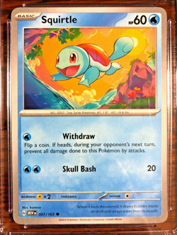 Squirtle Common #007 - CGC MINT 9 - 2023 Scarlet & Violet MEW 151 - Pokemon TCG - Image 2