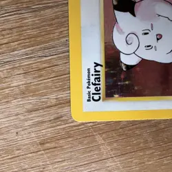 1999 Pokemon Unlimited Clefairy Rare Holo #5/102 LP - Image 4