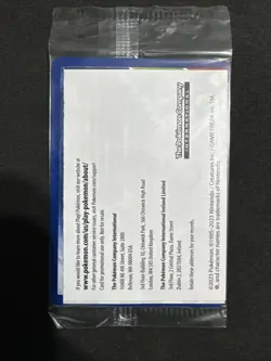 Pokemon TCG Pikachu Charizard 101 Sealed Prize Pack Stamped Black Star Promo - Image 2