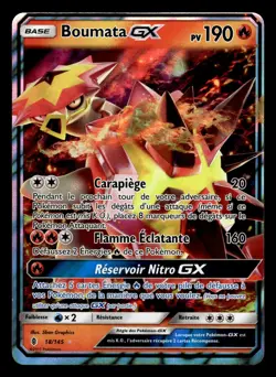 Boumata GX - SL02:Gardiens Ascendants -18/145 - Carte Pokemon Neuve Francaise - Image 1
