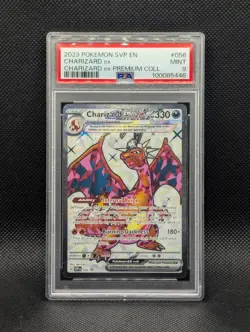 Charizard ex PSA 9 MINT SVP EN #056 Charizard Ex Premium Collection 2023 Pokemon - Image 1