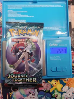 (VERY HEAVY)🔥 22.3g Pokemon TCG Journey Together Booster Pack (SEALED)✅ - Image 1